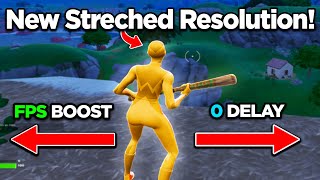 How To Get Stretched Resolution In Fortnite PC 2024  Step by Step Tutorial [upl. by Stempson]