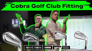 COBRA Golf Clubs Fitting What are the best cobra irons for mid handicap [upl. by Shoemaker]