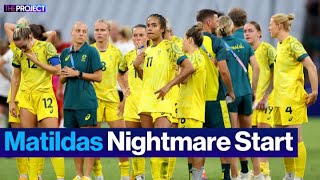 Matildas Nightmare Start To Olympics [upl. by Notlef]