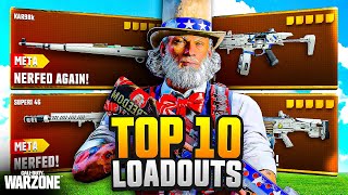 TOP 10 BROKEN META Loadouts in Warzone Rebirth Island [upl. by Ecinuahs]