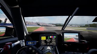 ACC Misano BMW M4 GT3 2022 Dry Track Guide Hotlap  Telemetry [upl. by Ojiram]