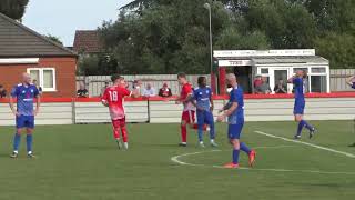 Wisbech Town v Harrowby United  UCL  170824 Wisbech goal only [upl. by Auka876]