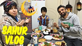 RAMAZAN SAHUR VLOG 2024  Tabaklar KIRILDI  EYVAHH [upl. by Naylor]