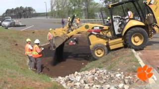 Bioretention cell timelapse [upl. by Kenney]