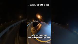 Ford Mustang 50 VS BMW 240I amp Infiniti Q60 cars autos bmw Ford infiniti Mustang [upl. by Carissa]