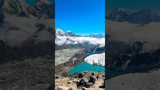 Gokyo Ri 5300m view nepal explorenepal visitnepal gokyo himalayas trekking nepal travel [upl. by Ameehs]