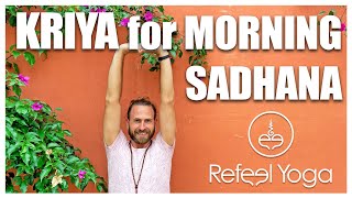 Kriya for Morning Sadhana  Kundalini Yoga [upl. by Arol711]