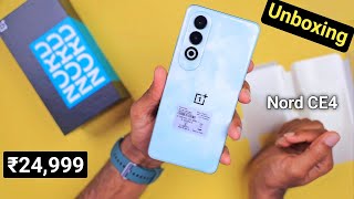 OnePlus Nord CE4 Unboxing amp First Impression  Phone is Here [upl. by Anwad924]