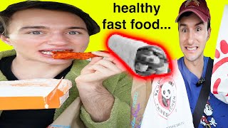 Healthy TikTok Fast Food Hacks tested by skinny people [upl. by Ardell]