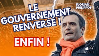 Chute de Barnier démission de Macron tensions Le PenBardella  Florian Philippot analyse le chaos [upl. by Rudin]