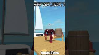 MM2 DOUBLE JUMP TUTORIAL roblox robloxmm2 robloxmm2gameplay robloxtutorial robloxedit fun [upl. by Heman332]