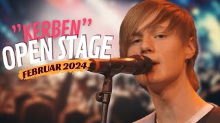 Kerben  Open Stage im Kasino  Februar 2024 [upl. by Reffotsirhc]