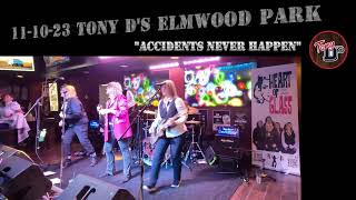 Heart of Glass Blondie Tribute Band quotAccidents Never Happenquot 111023 Tony Ds Elmwood Park Illinois [upl. by Aerol]