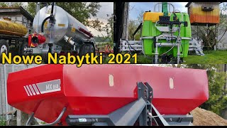 ☆NOWE NABYTKI 2021☆POMOT CHOJNA 5000l amp Opryskiwacz TOLMET KLARA 615 amp UNIA MX 850☆RolMix㋡ [upl. by Miru]