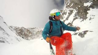 Little Couloir At Big Sky Resort [upl. by Malchus]