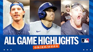 Highlights from ALL games on 927 Shohei Ohtani hits his 54th homer TigersRoyals clinch AND MORE [upl. by Nilad]