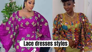 2024 LACE DRESSES MODELS BEAUTIFUL AFRICAN DRESS DESIGNS FOR SPECIAL OCCASIONS [upl. by Ellehcit]