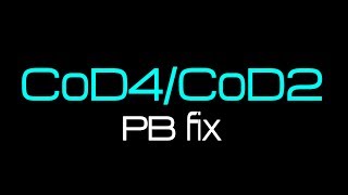 CoD4CoD2 PunkBuster FIX 2017 updated 2024 [upl. by Mikiso]