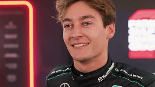 George Russell Qualifying Interview  2024 Bahrain Grand Prix [upl. by Ileray]