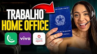 5 EMPRESAS contratando para ATENDIMENTO ONLINE  Trabalho 100 home office  Vagas de emprego online [upl. by Singleton]