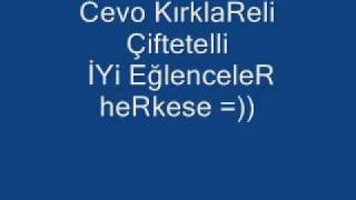 Kırklareli Çiftetelli Cevo [upl. by Bissell180]