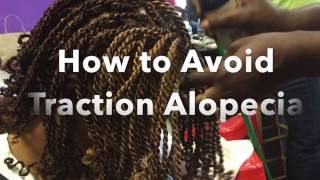 How To Spot And Stop Traction Alopecia From Tight Braids  Grow Thin Edges Back [upl. by Thomey]