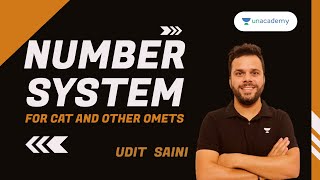 Number System by Udit Saini  Session 01  Quantitative Aptitude  CAT 2023 and Other OMETs [upl. by Annid]