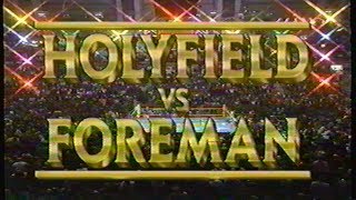 Holyfield vs Foreman  ENTIRE HBO PROGRAM [upl. by Ahsyak]