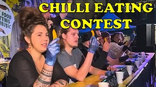 Chilli Eating Contest No 1  Dutch Chili Fest 2022 [upl. by Brunella58]