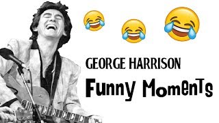 George Harrison Funny Moments [upl. by Oaht]