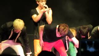 FANCAM 130420 Ukiss in Singapore Dora Dora [upl. by Ahsikyt]