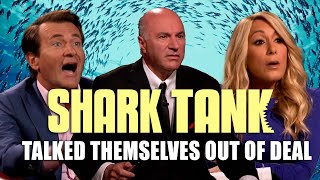 Top 3 Entrepreneurs Who Talked Themselves Out Of A Deal  Shark Tank US  Shark Tank Global [upl. by Dev]