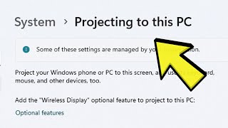 How To Fix quotProjecting to This PCquot Feature Disabled Problem in Windows 10 [upl. by Adda79]