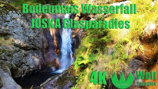 Bodenmais Hochfall Wasserfall JOSKA Glasparadies [upl. by Inavoig]