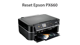 Reset Epson PX660 Wicreset Key [upl. by Dru]