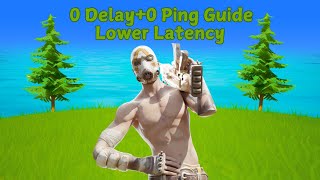 HOW TO GET 0 DELAY GUIDE AND 0 PINGPC ONLY [upl. by Glory816]