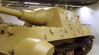 german ww2 jadgtiger tank destroyer walk round bovington tiger family display [upl. by Jain]