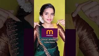 😍Beautiful Meesho Finds  Jewellery collections necklace sets for saree meesho ytshorts [upl. by Goebel739]