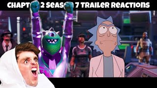 Lazarbeam reaction to Chapter 2 Season 7 Trailer [upl. by Junia]