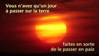 Des paroles pour la paix [upl. by Haswell243]