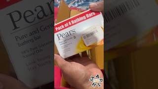 Pears pure and gentle bathing soaps unboxing [upl. by Lenod]