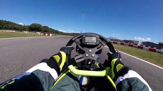 On Board South Garda Karting  Lonato Rotax Max Evo 210822 [upl. by Isoais]