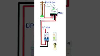 rccb wiring connection diagram residual current circuit breaker shorts viral rccb gopi electric [upl. by Kathlin]