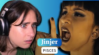 Opera SingerVocal Coach REACTION amp ANALYSIS Pisces by Jinjer Live Session [upl. by Ahtan961]