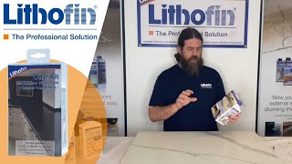 How to Look After amp Maintain Quartz Composite Worktops using the Lithofin Maintenance KITQ [upl. by Ahsiled]