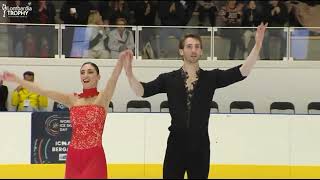 コンマチ Sara CONTI  Niccolo MACII Lombardia Trophy SP『Carmen Suite』自己ベスト更新 7467点 2024 [upl. by Latashia]