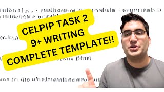 CELPIP WRITING TASK 2 TEMPLATE DETAILED COMPLETE VERSION Advanced Vocabulary and Structure [upl. by Ivets]