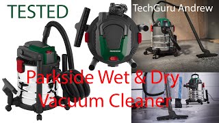 Parkside Wet amp Dry Vacuum Cleaner PWD 20 B2 [upl. by Anpas]