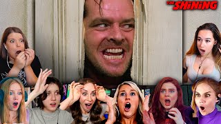 TOP quotHeres Johnnyquot Reactions The Shining 1980 Movie Reaction First Time Watching [upl. by Eglantine534]