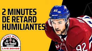 Canadiens Jonathan Drouin cloué au banc comme un enfant [upl. by Gardy]